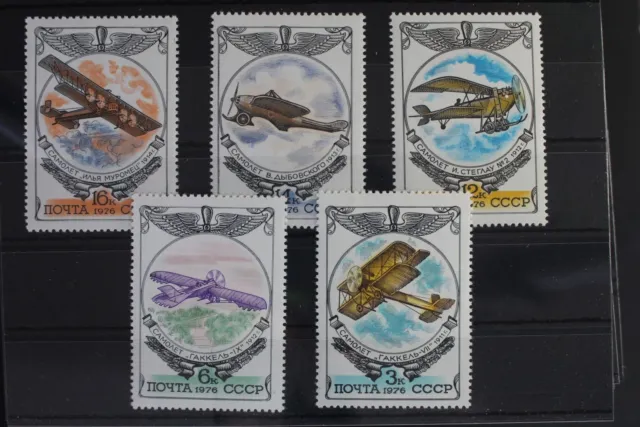 Sowjetunion 4540-4544 postfrisch Flugzeuge #WW089