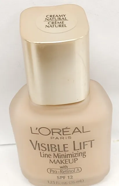Loreal Visible Lift Line Minimiz. Makeup Creamy Natural 1.25 oz  As pictured🌸