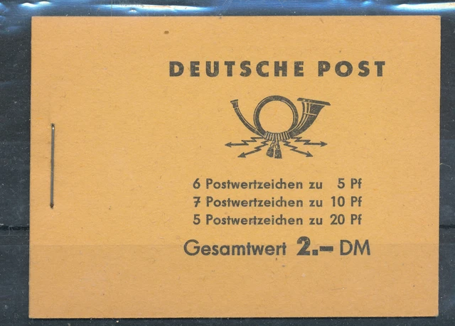 Markenheftchen Mi 3b2 postfrisch Mi 20€