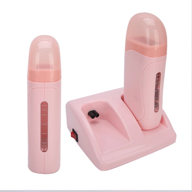 (220V EU Plug)Hair Removal Wax Heater Double Wax Heaters Hair Removal Wax HEE
