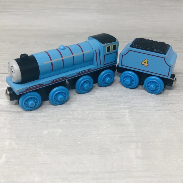 Thomas & Friends Wooden Railway Train Tank Engine - Gordon w/ Tender - TOMY