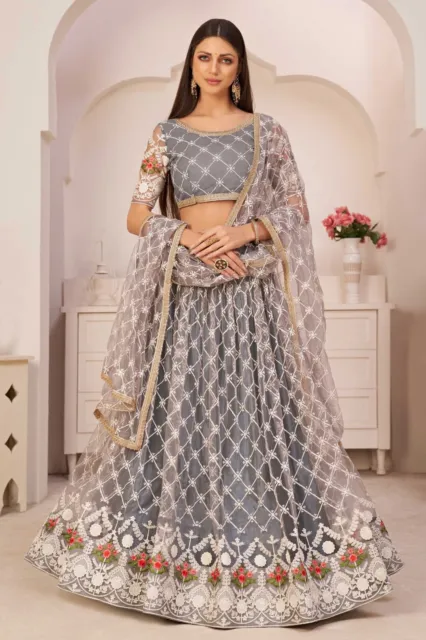 Traditional Women Indian Lehenga Designer Wedding Choli Party Wear Bridal Design