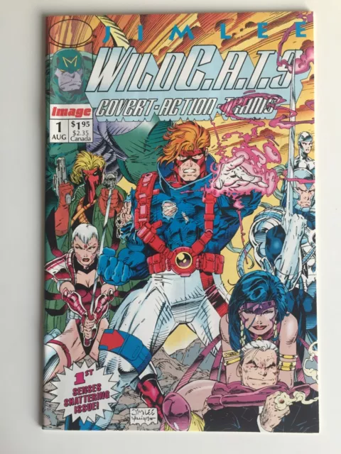 WildC.A.T.S Covert Action Teams #1 NM  JIM LEE Cover Art  1992