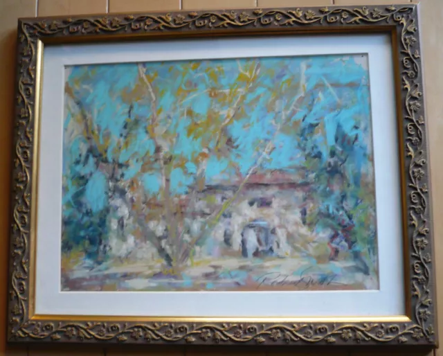 Roderick Smith, Impressionist Plein Air Loose Ca Modern Impressionist Landscape