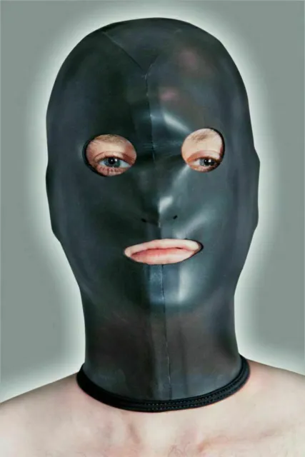 Lisse Néoprène Masque Implantologie & Ouverture de le Œil Gesichtsschutz-Mask