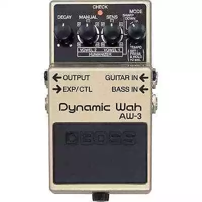 Boss AW-3 Dynamic Wah Guitar Effects Pedal