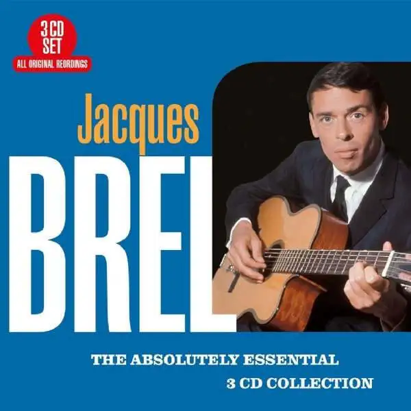 Jacques Brel  3 x CD,  __The Absolutely Essential 3CD Collection