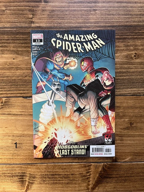 Amazing Spiderman #13 Cover A John Romita Jr Gold Goblin Marvel Comic 2022 NM