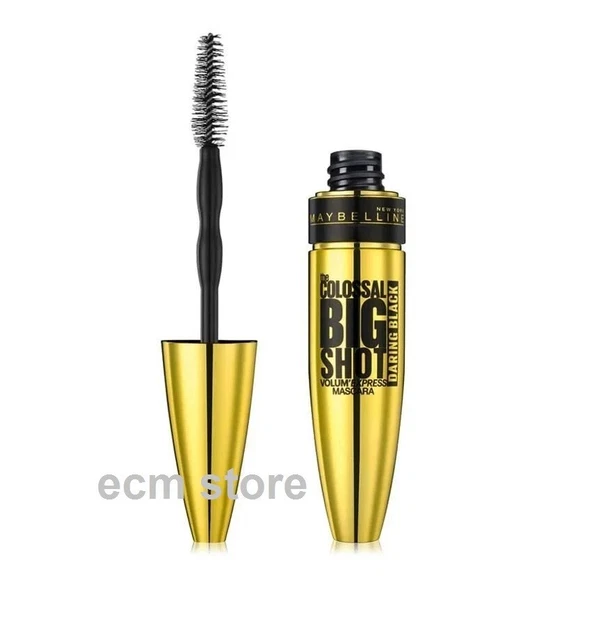 MAYBELLINE MASCARA THE COLOSSAL BIG SHOT DARING BLACK NOIR 9.5 ml /EBOQ