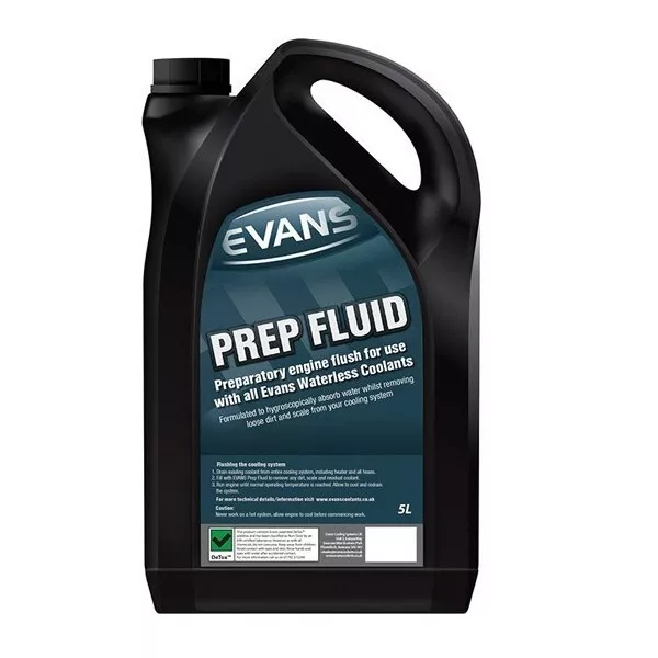 Preparation Vidange Liquide de Refroidissement EVANS 5L