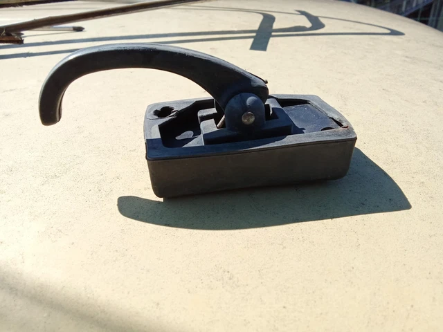 AUTOBIANCHI 127 - Maniglia Apriporta Interna Nera 2 Fori Per Fiat 127 Dal 1971 Al 1985 - Foto 9