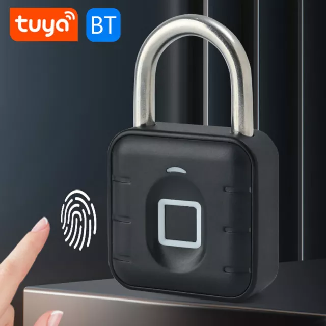 Anti Theft Padlock Waterproof Padlock for Backpack (Fingerprint with TUYA App)