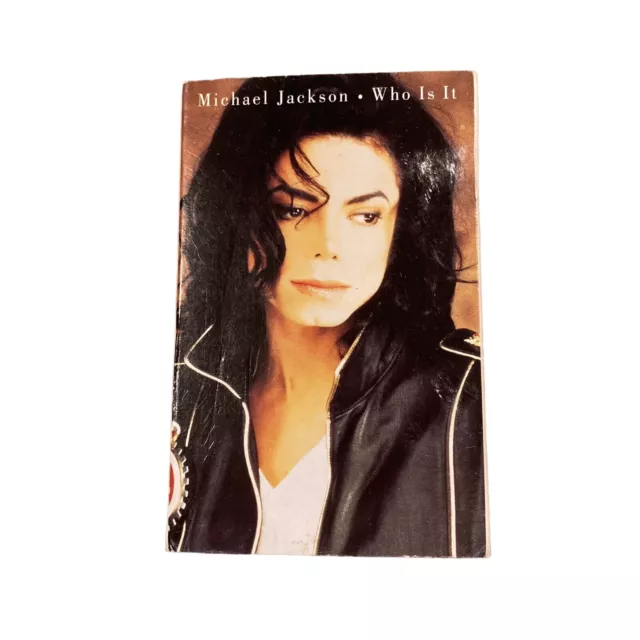 Michael Jackson Who Is It Single Cassette Tape Oprah Winfrey Special Intro