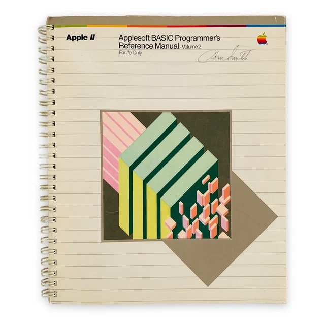 VTG 1982 Apple IIe Applesoft BASIC Reference Manual Volume II #2