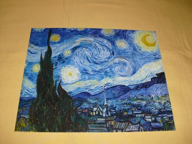 Van gogh tableau hot sale la nuit étoilée