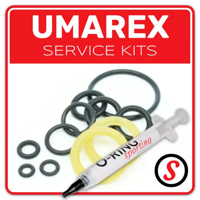 UMAREX Rifle & Pistol O-Ring seal washer service kits + OPTIONAL GREASE