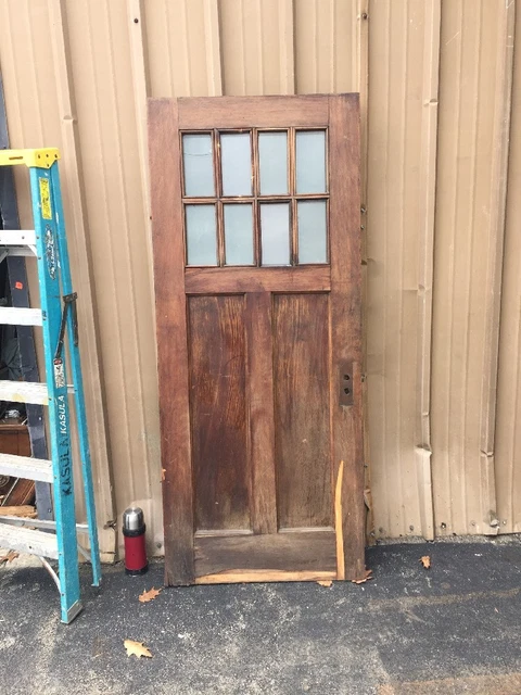 Cm 113 Antique Burch 34" X 80" X 1 And Three-Quarter Inch Entrance Door Rough