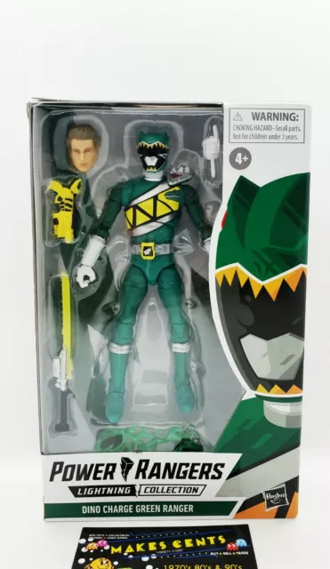 Power Rangers Lightning Collection Dino Charge Green Ranger 6" Action Figure NEW