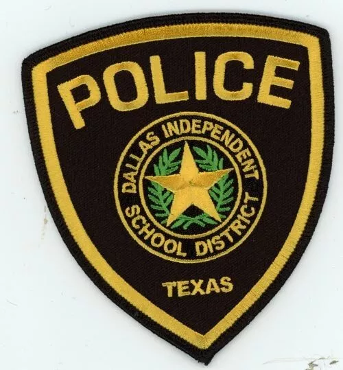 Texas Tx Dallas Independent School District Police Nice Shoulder Patch Sheriff