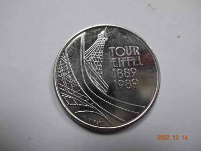 5 Francs Tour Eiffel, 1989