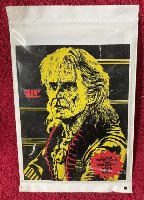 1982 FTCC "STAR TREK~THE WRATH OF KHAN" 5 X 7 Card Pack