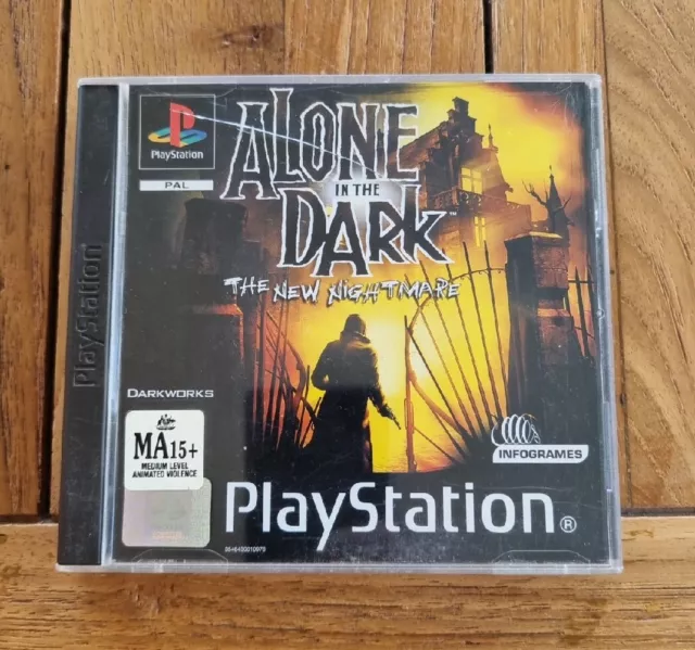 SONY PLAYSTATION PS1 Game Alone In The Dark - Aus Seller - FREE POST