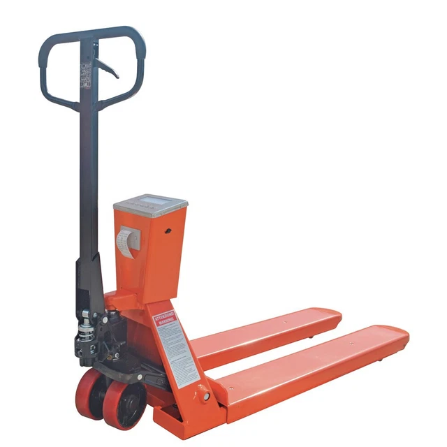 Transpallet sollevatore pesatore bilancia pallet stampante scontrino 2000 Kg