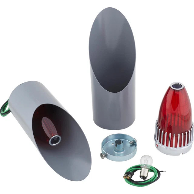 1959 Cadillac Blue Dot Taillight Kit w/ Frenching Buckets