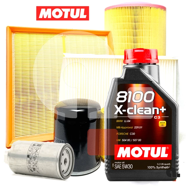 KF906024 - KIT TAGLIANDO 4 FILTRI E 6 LITRI DI OLIO MOTORE 5W30 COMPATIBILE CON BMW 320D E91 163CV - KW&HP (Filtri E Tagliandi - Kit Filtri E Kit Tagliando); KF906024 - Foto 4