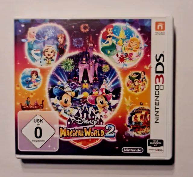 Disney Magical World 2 (Nintendo 3DS/2DS) Spiel in OVP - GUT