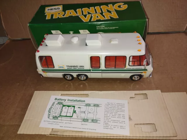 Vintage Hess Training Van w/Box