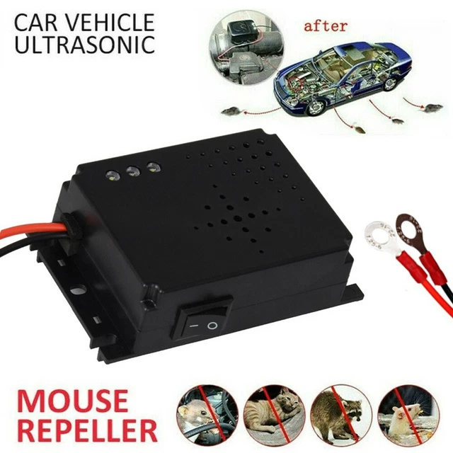 Gauge Mouse Repeller Rat Rodent Deterrent Square Universal Vehicle Wire 12V