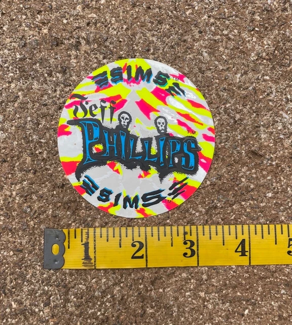 スケートボード 80s SkateRags Sims Hosoi sticker Vintage 1982 Christian Hosoi Skateboard: Sims Rising Sun