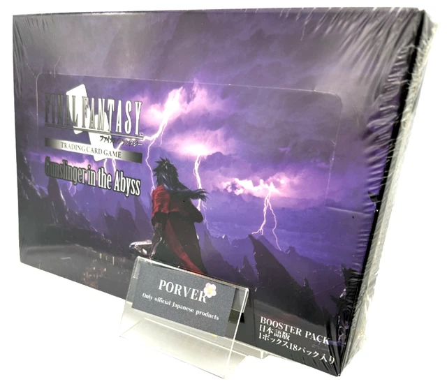 Final Fantasy TCG: Gunslinger In The Abyss Booster Box - Brand New & Factory Sealed - 2025 Release Final Fantasy TCG: Gunslinger In The Abyss Booster Box - Brand New & Factory Sealed - 2025 Release