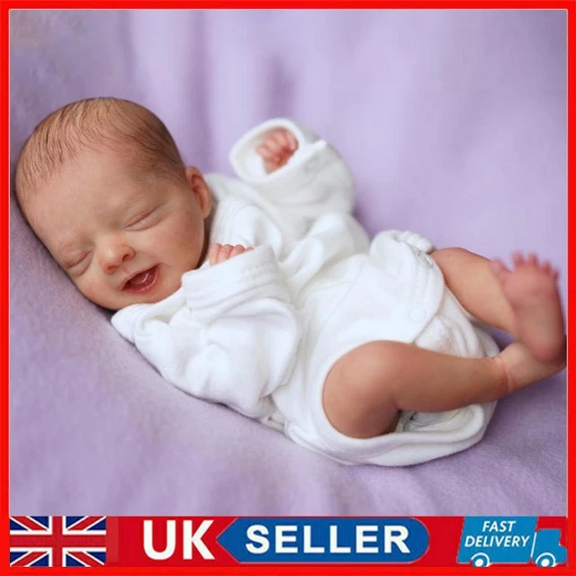 Unfinished Reborn Doll Kit Soft Touch Realistic Hand-assembled Emotions Babies