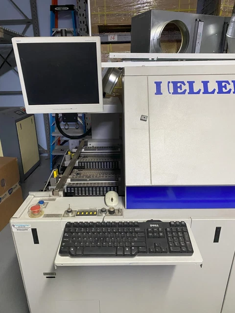 Heller Reflow Oven 1800 EXL, LOW Hours, Lead Free Reflow 