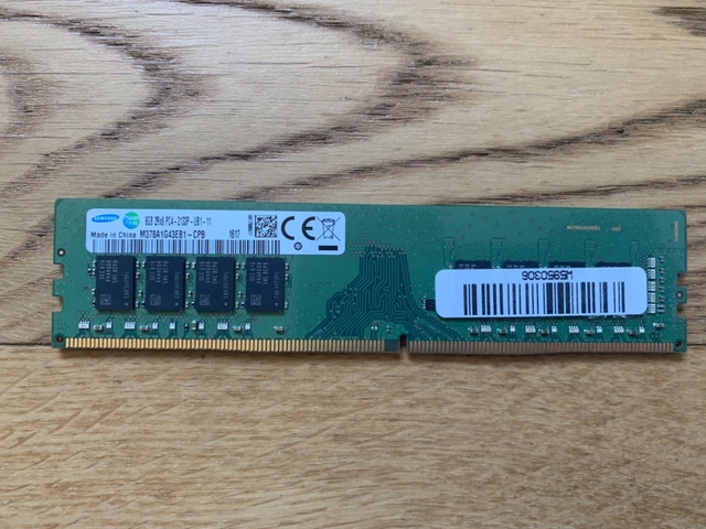 Prix Barrette Mémoire Samsung 8 Go DDR4 2133 Mhz - Technopro Tunisie