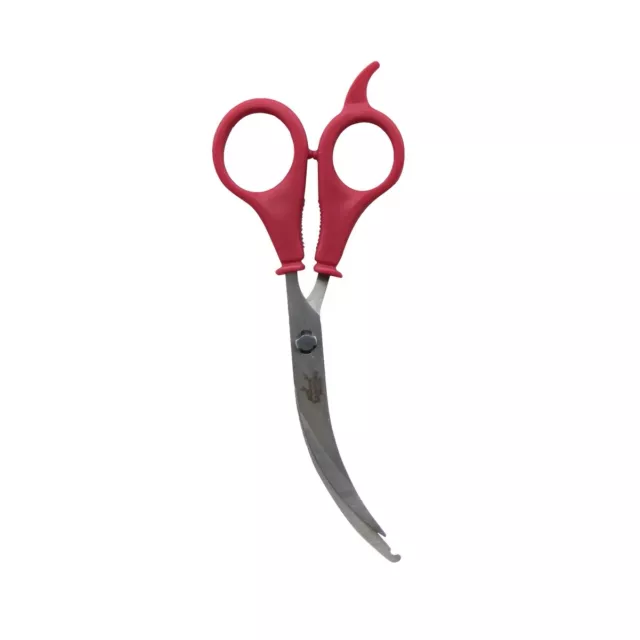 Stainless Steel Seafood Scissors Shrimp Deveiner Shellfish Food Shears Cut Tool