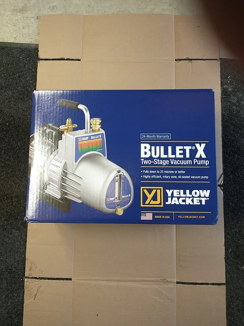 NEW Yellow Jacket 93600 Vacuum Pump 7 CFM, 115 volt