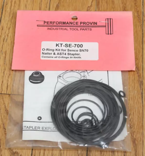 Senco O Ring Kit for SN 70 Nailers AST4 Stapler KTSE700 KT-SE-700