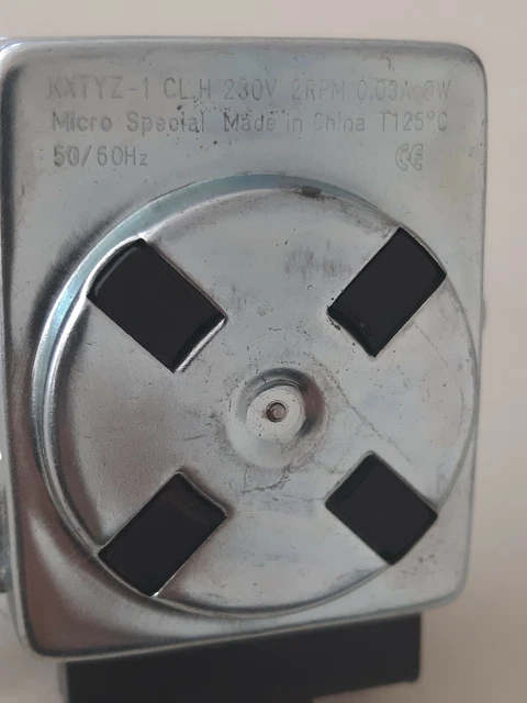Grillmotor  AC-  230 V- 2 U/min, Elektrischer Spießdreher Getriebemotor Rotator 2