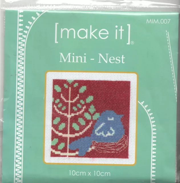 NEST - Counted x-stitch kit - [make it] brand - (MIM.007/43)(2288)