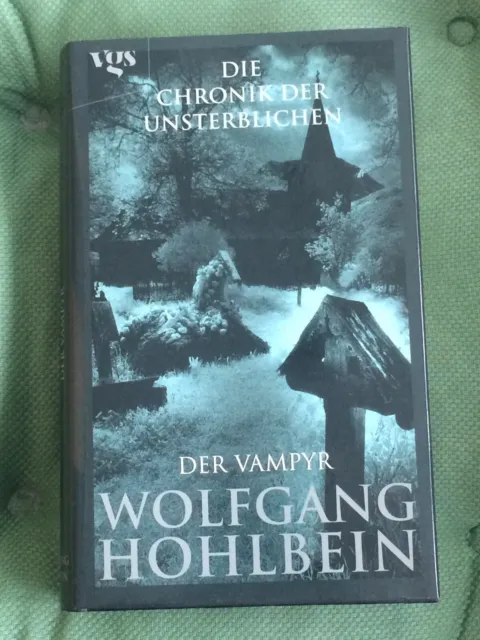 Wolfgang Holbein Horror Roman Buch Der Vampyr Chronik der Unsterblichen Vampir