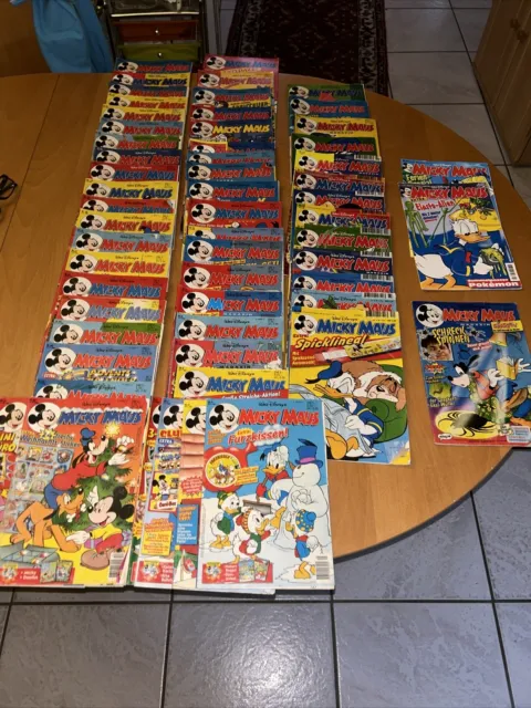 Walt Disney 58 Micky-Maus-Hefte 1995 bis 2000,Liste siehe bitte Beschreibung