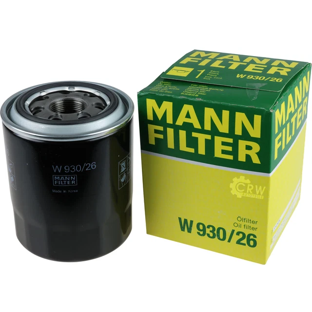 Mann-Filter Controllo Set 8 L mannol Energy Combi Ll 5W-30 per Hyundai 12