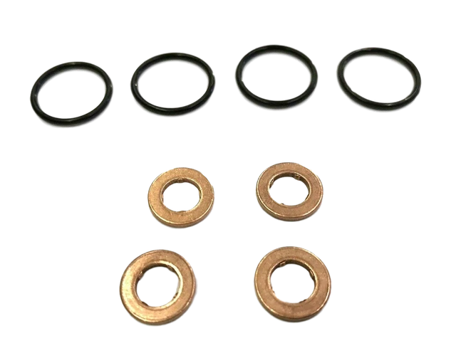 Audi VW 3.0 TDI Injector Seal Washer Set – For CAYB, CAYC, CASA, BUG, 4L Engines