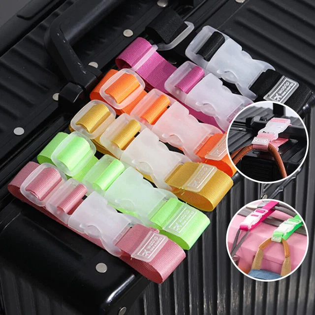 7pcs Luggage Case Straps Suitcase Clip Belt Buckle Travel Accessories Gift /h 3