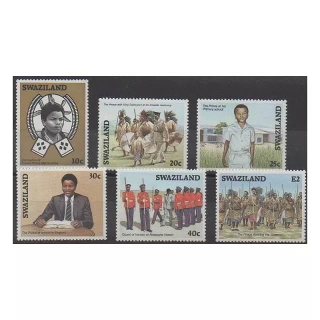 Swaziland - 1986 - No 501/506 - Royauté - Principauté