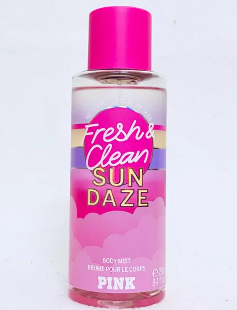 1 Victoria's Secret Pink FRESH CLEAN SUN DAZE Mist Body Spray Perfume 8.4 oz
