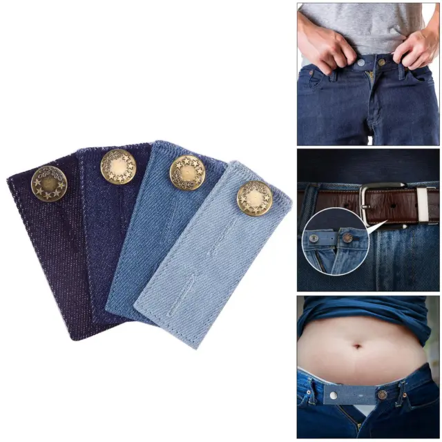 Pantalon Taille Bouton Extenseur 12pcs Button Extenders Pour Jeans